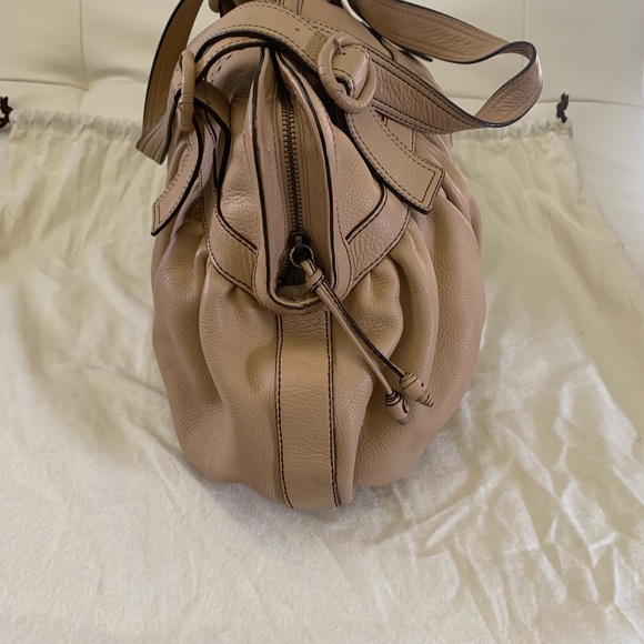 Cole Haan Village Soft Rouched Satchel - Picture 2 of 6